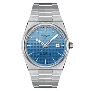 Tissot PRX Powermatic 80 Ice Blue Chameleon 40mm Men's Watch T1374071135101