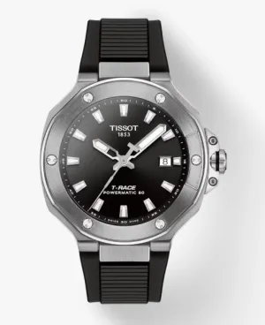Tissot T-Race Powermatic 80 Automatic Black Dial 41mm Men's Watch T1418071705100.