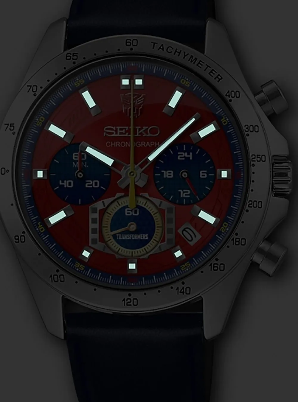 TRANSFORMERS × SEIKO COLLABORATION WATCH "AUTOBOT" LIMITED EDITION MADE IN JAPAN