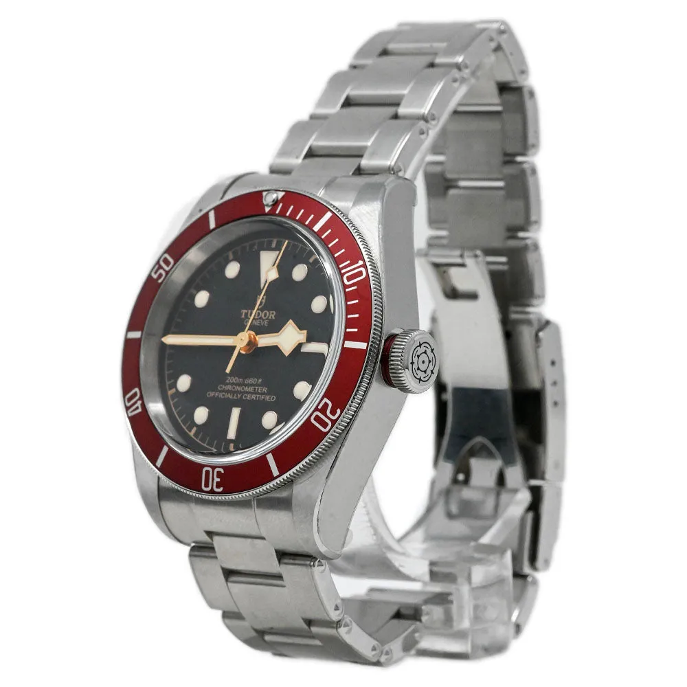 Tudor Men's Black Bay Stainless Steel 41mm Black Dot Dial Watch Reference #: M79230R