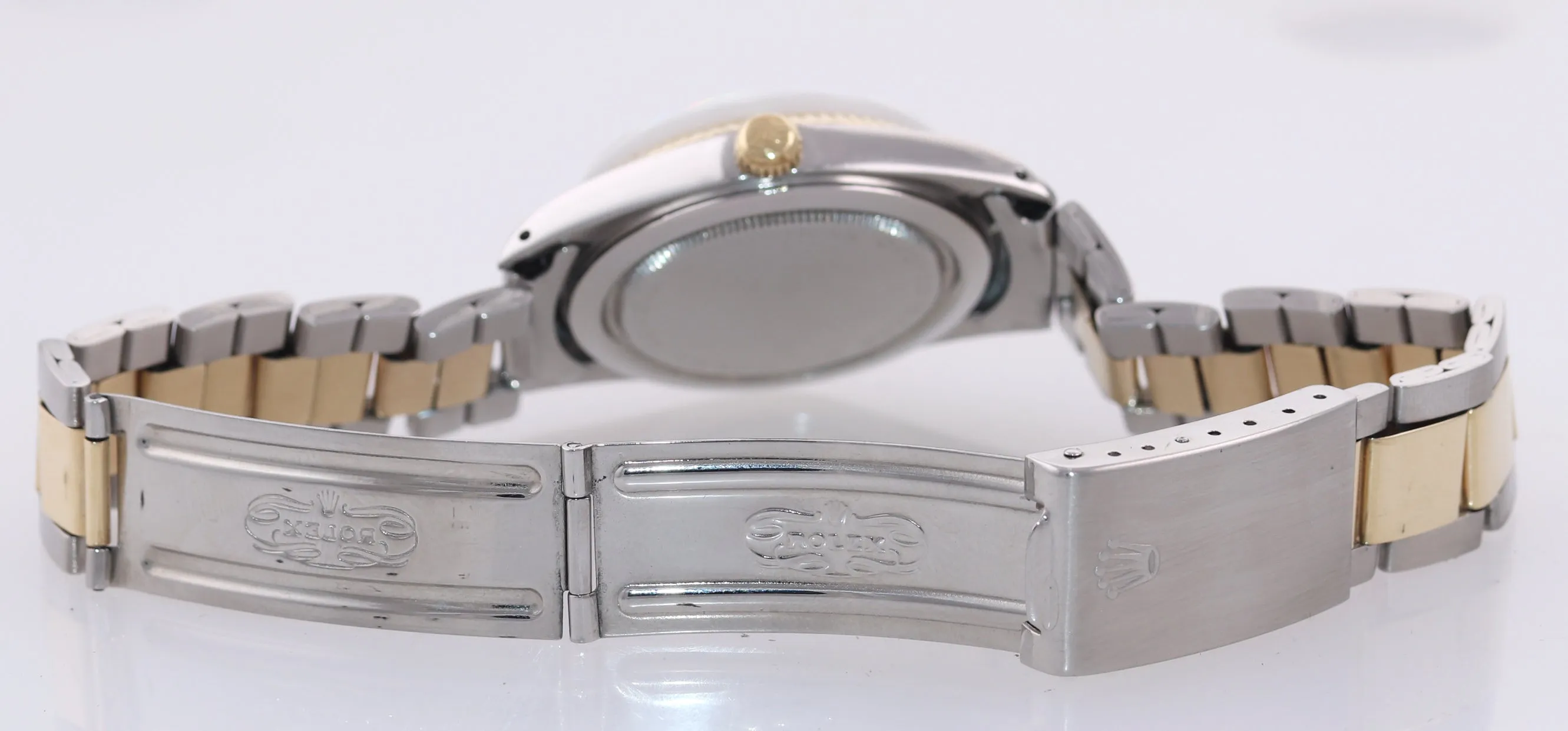 Tudor Prince Day-Date Steel 94510 36mm Champagne Stick Silver Automatic Watch