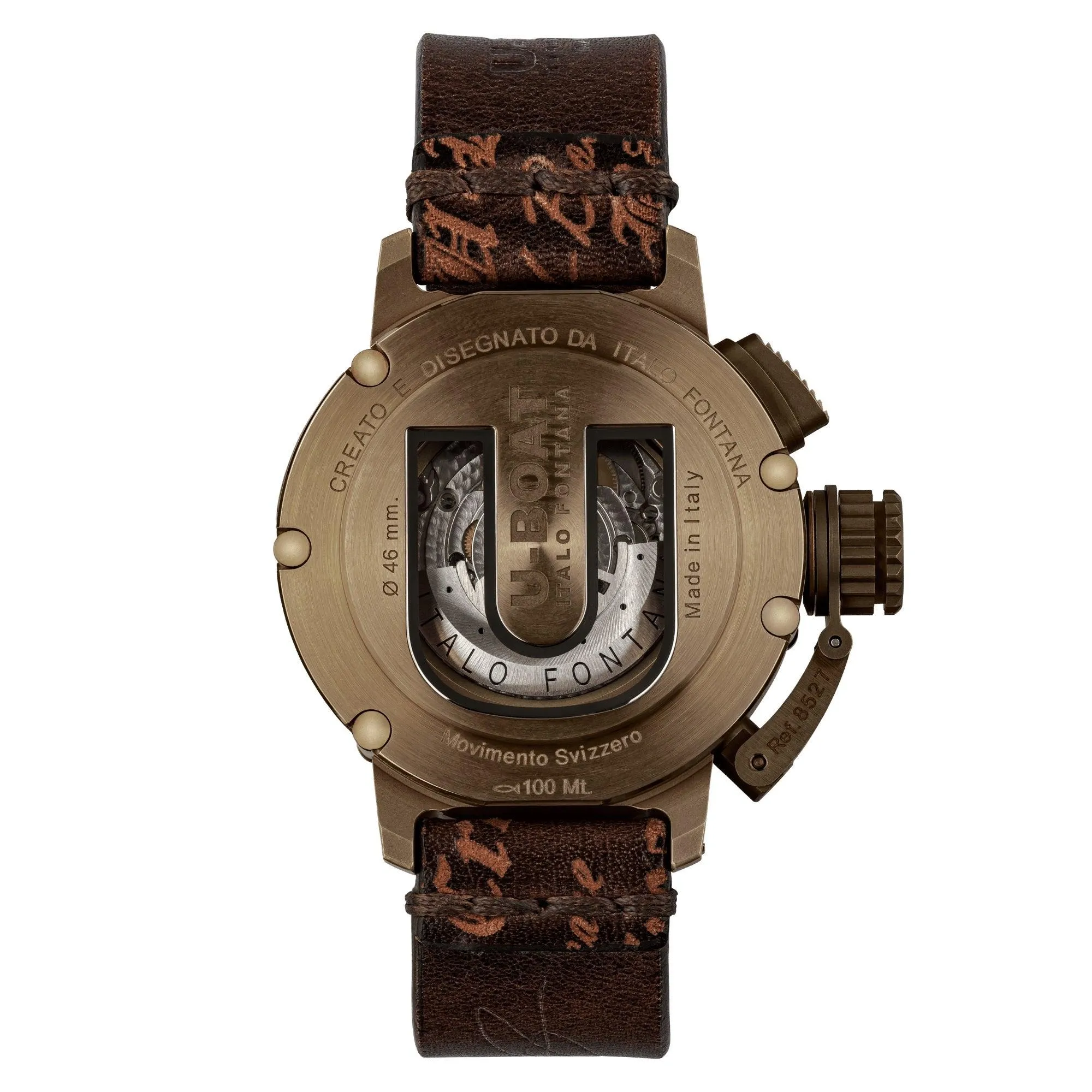 U-Boat Chimera Green Bronze 46mm Automatic Bronze Bronze Authority 8527
