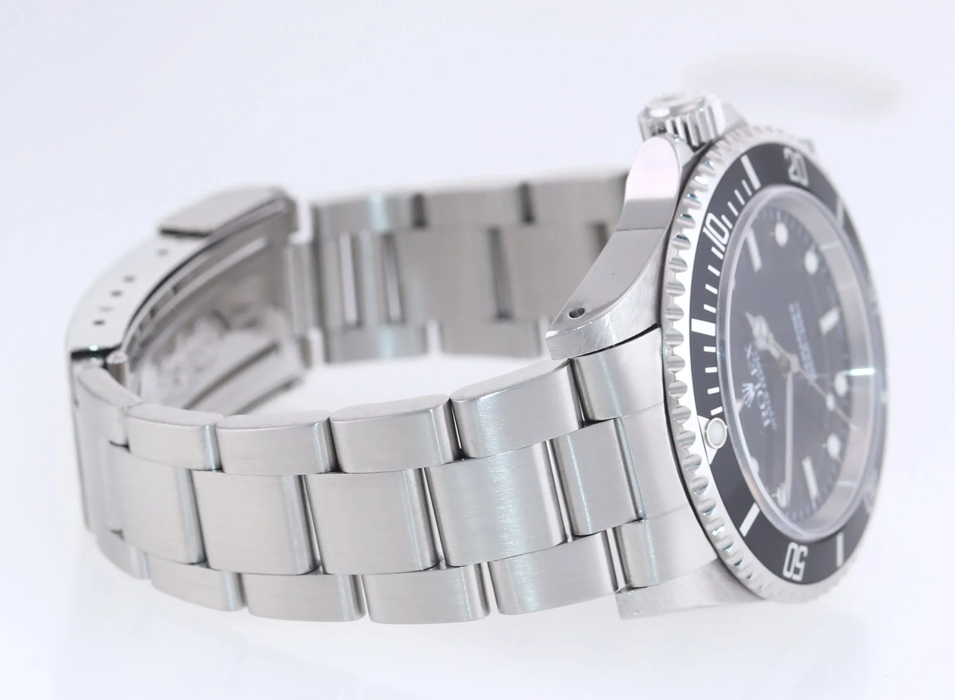 UNPOLISHED Rolex Submariner Black No-Date 14060 Steel 40mm Dive Watch