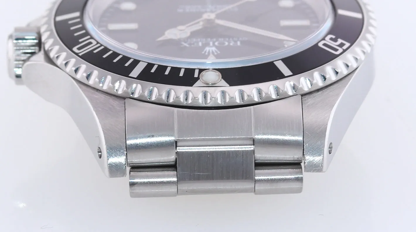 UNPOLISHED Rolex Submariner Black No-Date 14060 Steel 40mm Dive Watch