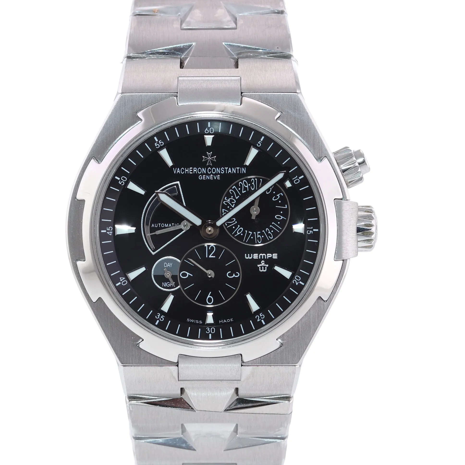Vacheron Constantin Overseas Wempe Limited Dual Time 47450 42mm Black Watch