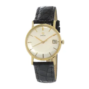 Vintage 1963 Omega 18KT Yellow Gold Watch