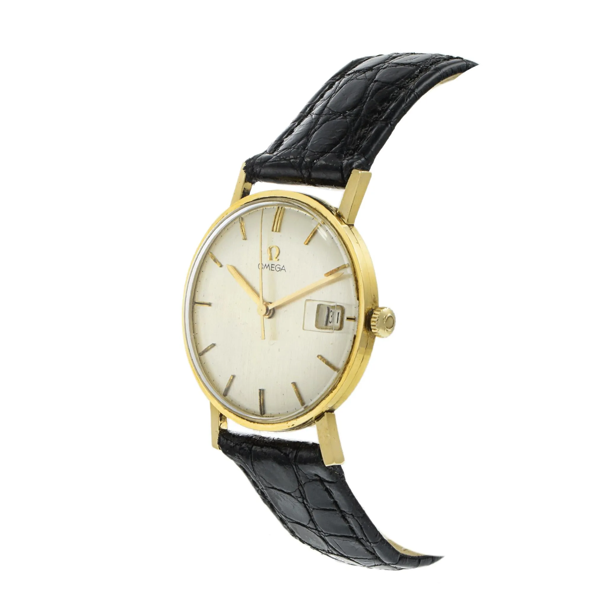 Vintage 1963 Omega 18KT Yellow Gold Watch