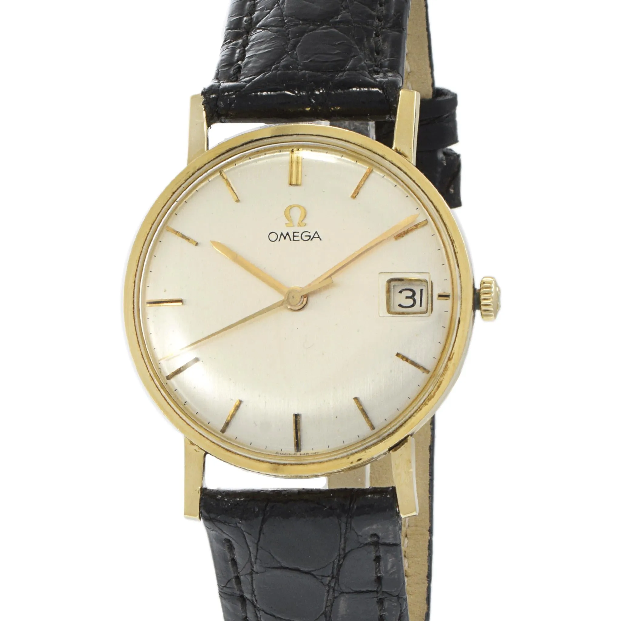 Vintage 1963 Omega 18KT Yellow Gold Watch