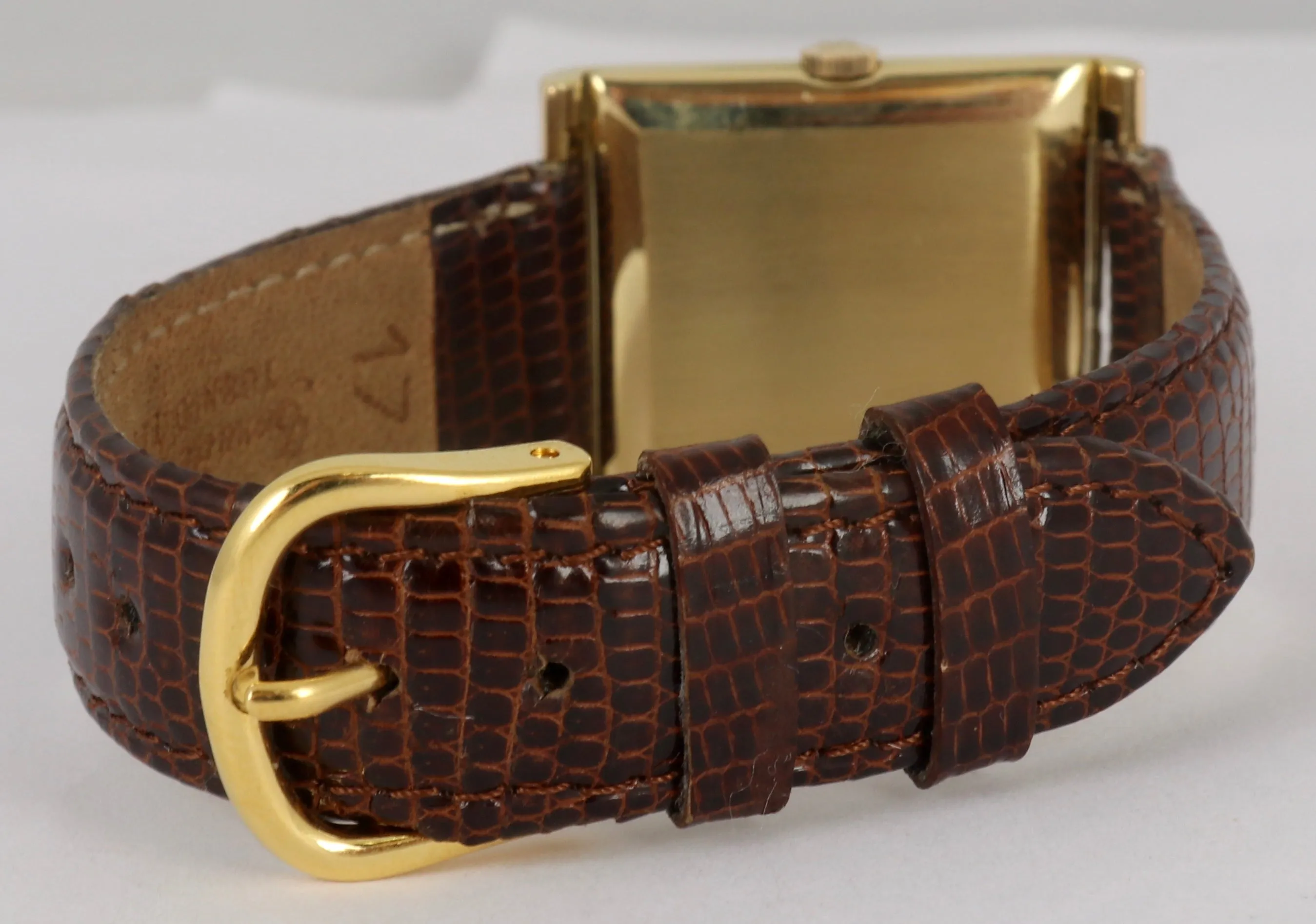 Vintage 1969 Patek Philippe 18K Yellow Gold Silver Dial 3404 27mm Watch