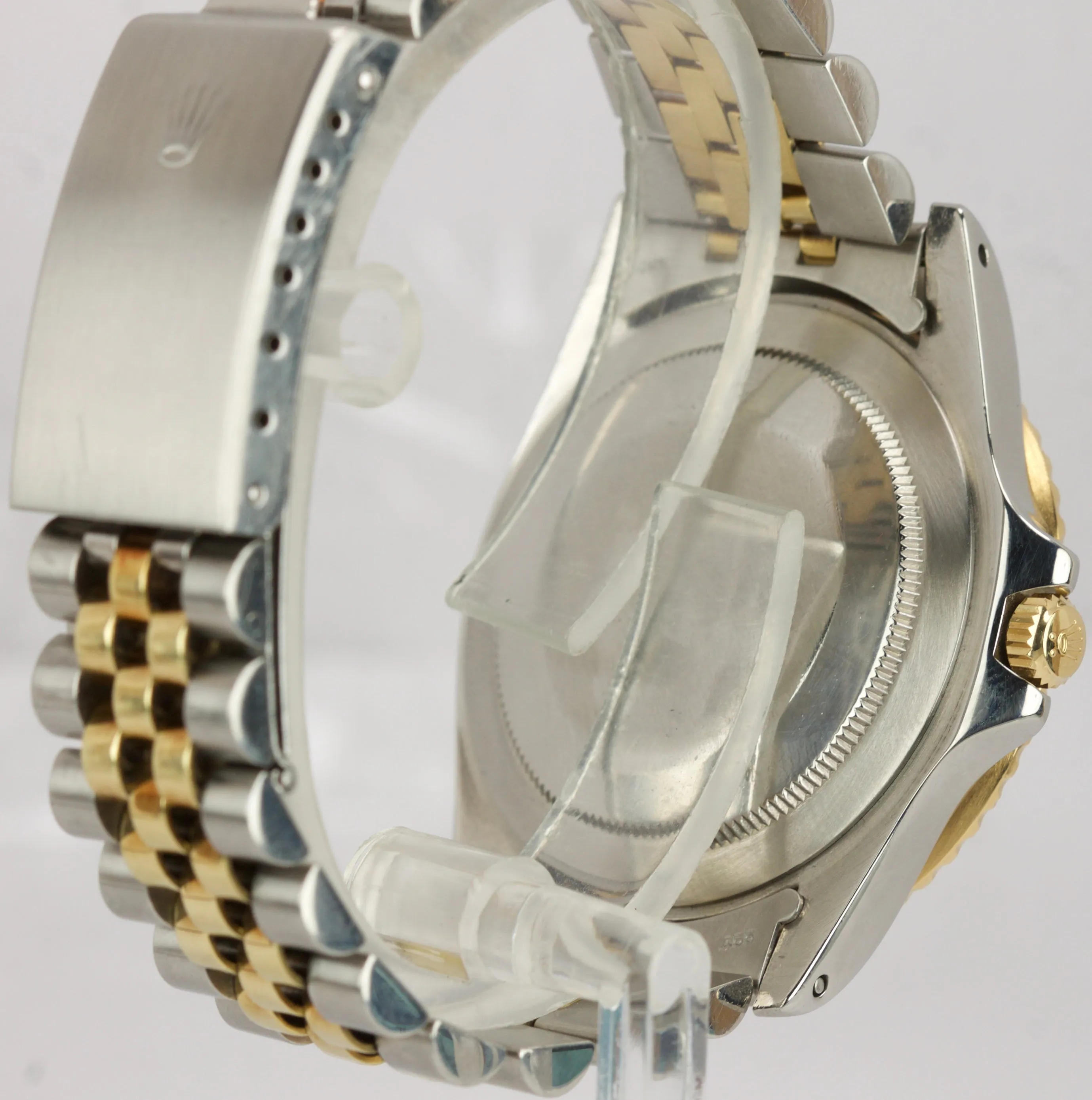 Vintage 1979 Rolex GMT-Master Root Beer Nipple Dial 40mm Two-Tone Watch 1675