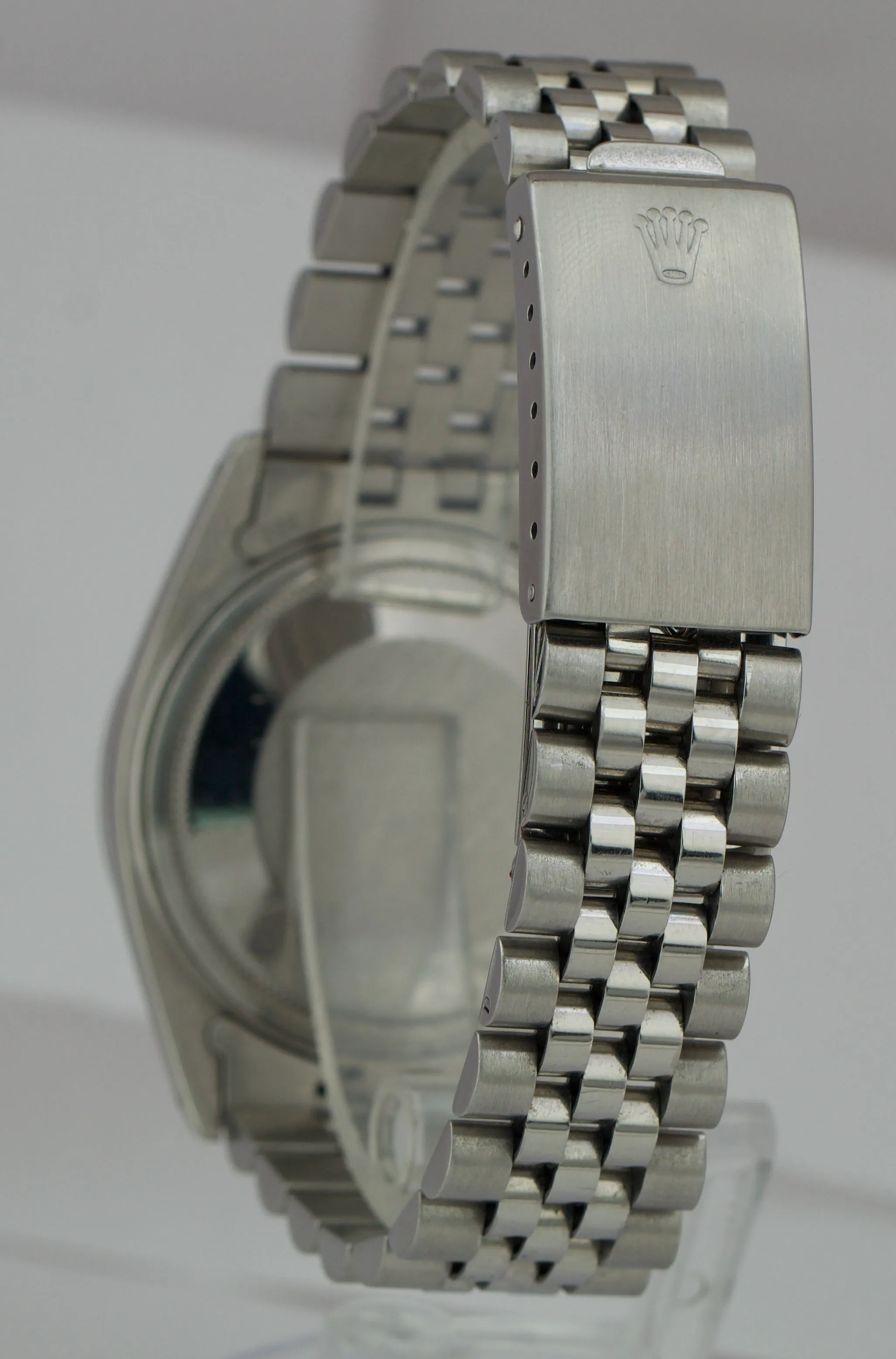 Vintage 1980 Rolex DateJust 36mm Silver Jubilee Stainless Steel Watch 16030
