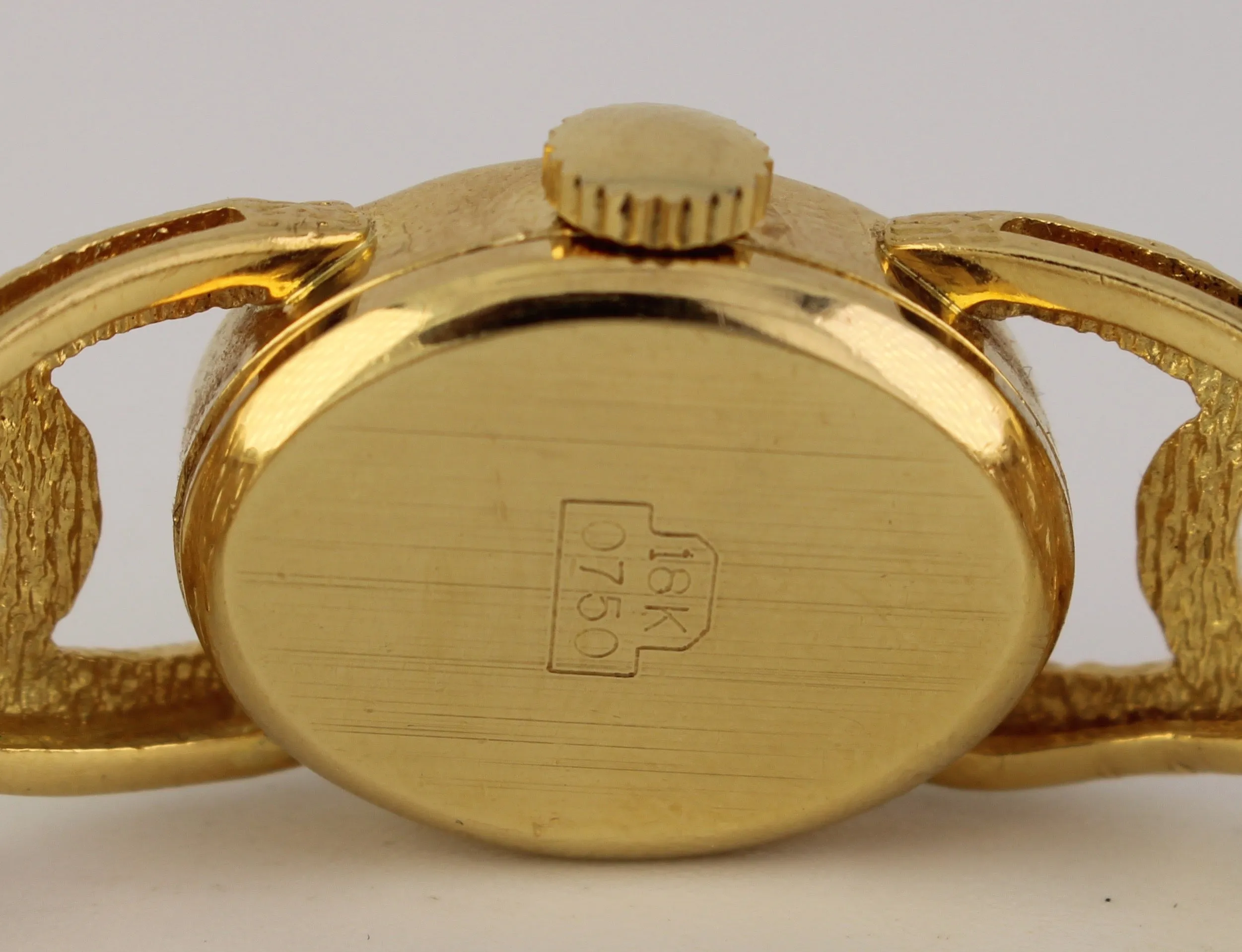Vintage Ladies Rolex Cocktail 18K  Yellow Gold Swiss Mechanical 17mm Watch
