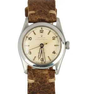 Vintage Rolex Oyster Royal Precision Swiss Mechanical Stainless Steel 4220 Watch