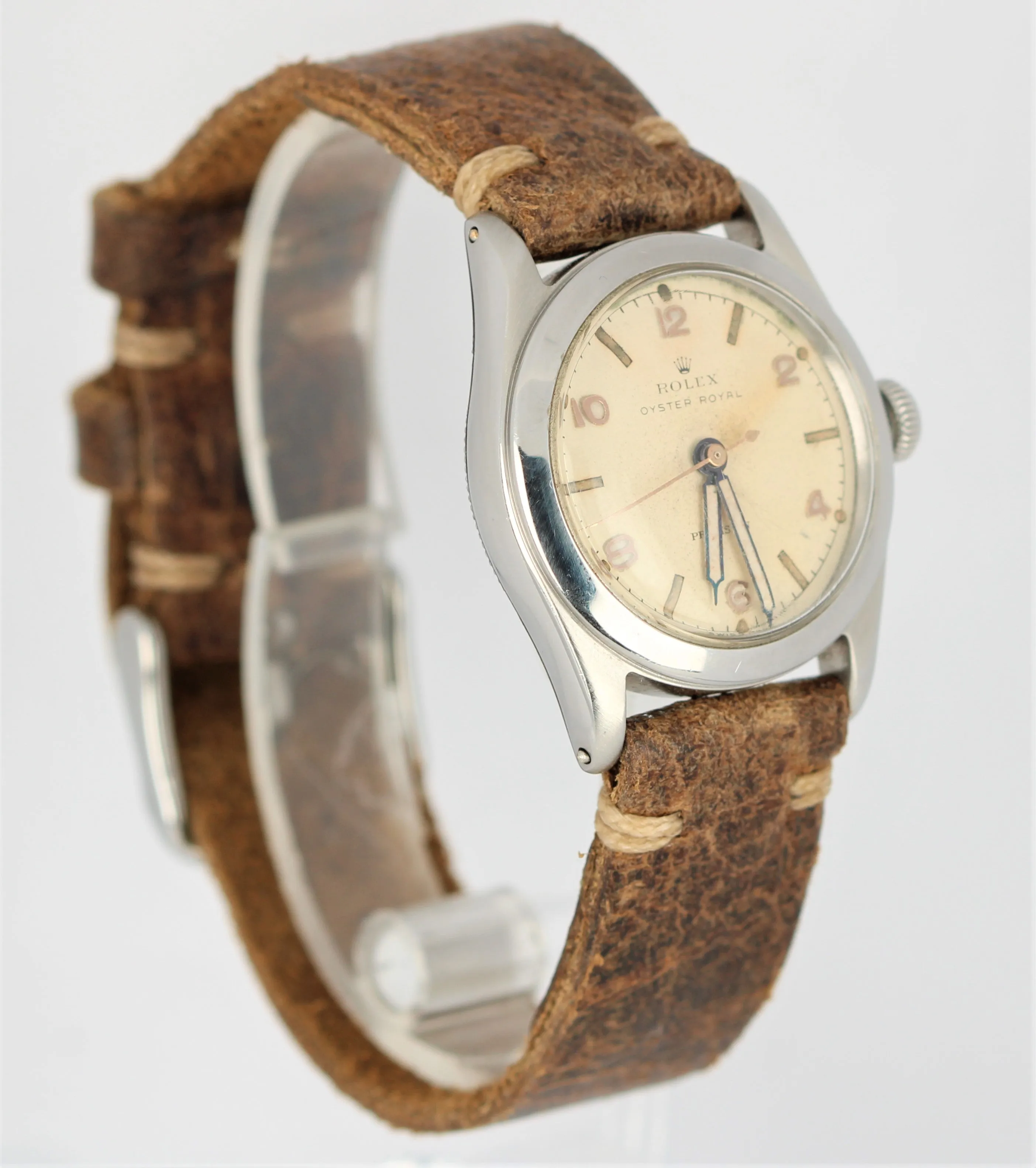Vintage Rolex Oyster Royal Precision Swiss Mechanical Stainless Steel 4220 Watch