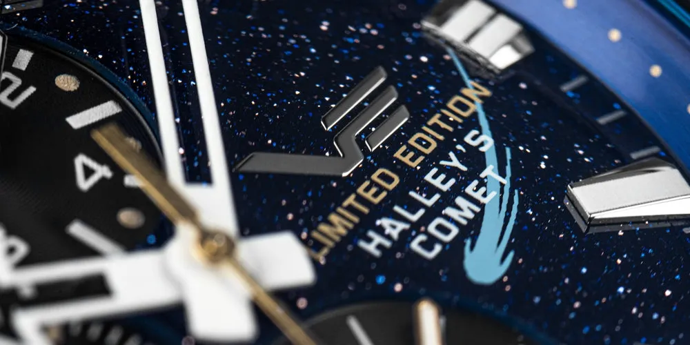 Vostok-Europe Halley's Comet Limited Edition Chronograph, model 6S10-320E694