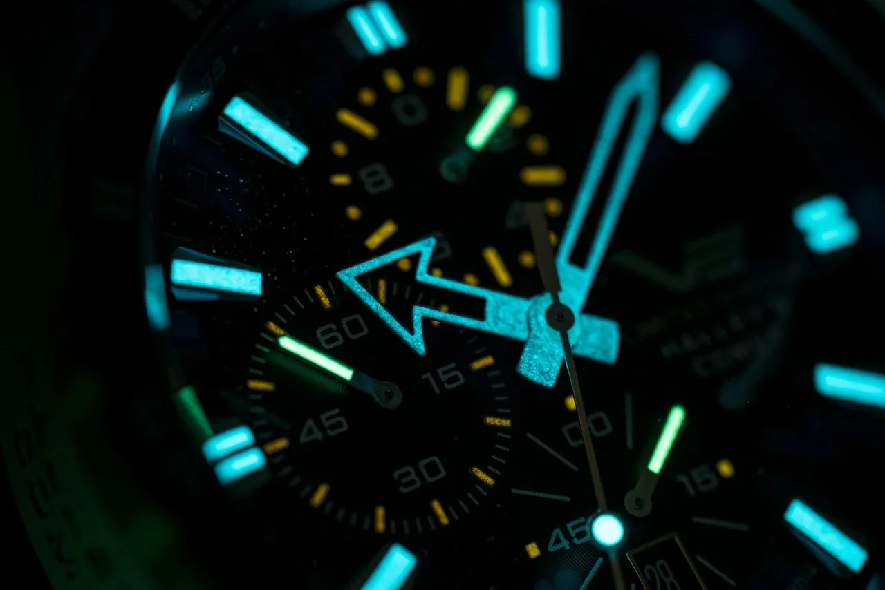 Vostok-Europe Halley's Comet Limited Edition Chronograph, model 6S10-320E694