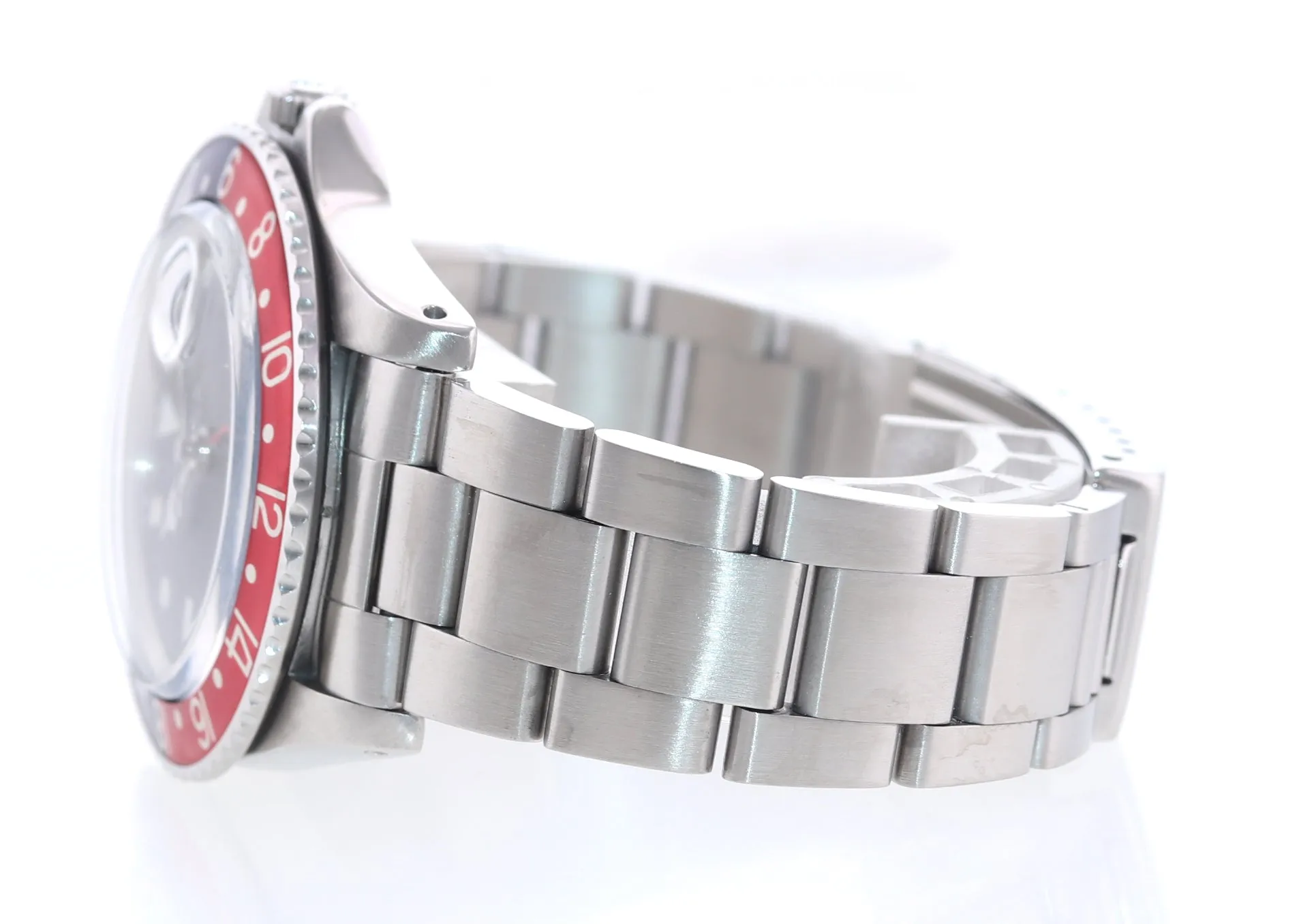 VTG 1969 Rolex GMT-Master Pepsi Blue Red Matte Dial 1675 Steel Watch
