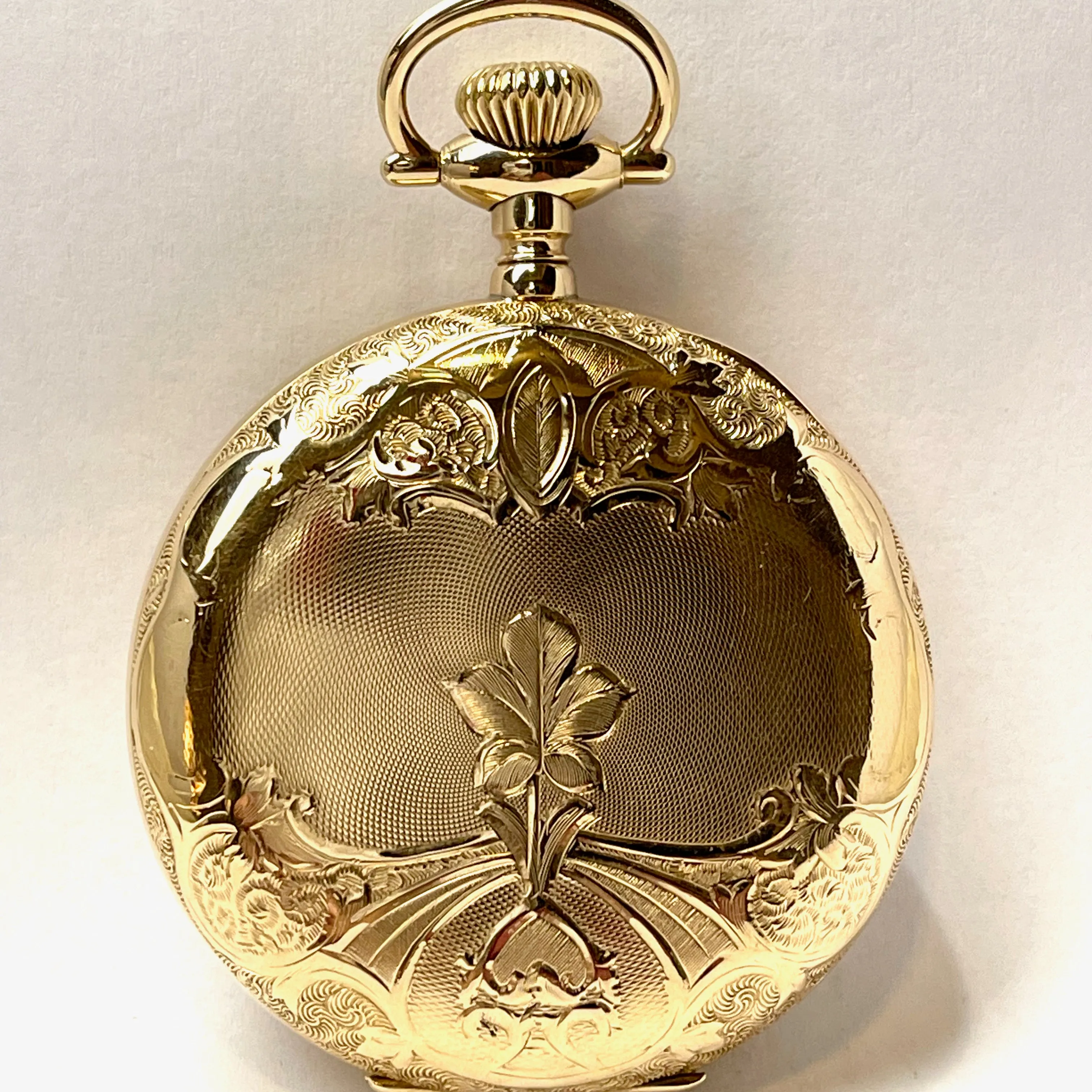 WALTHAM MULTI COLOR MAN'S POCKET WATCH