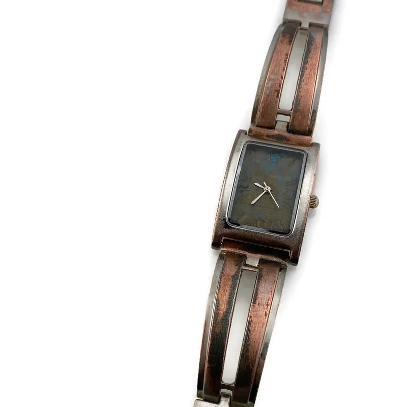 Watch With Blue Dial