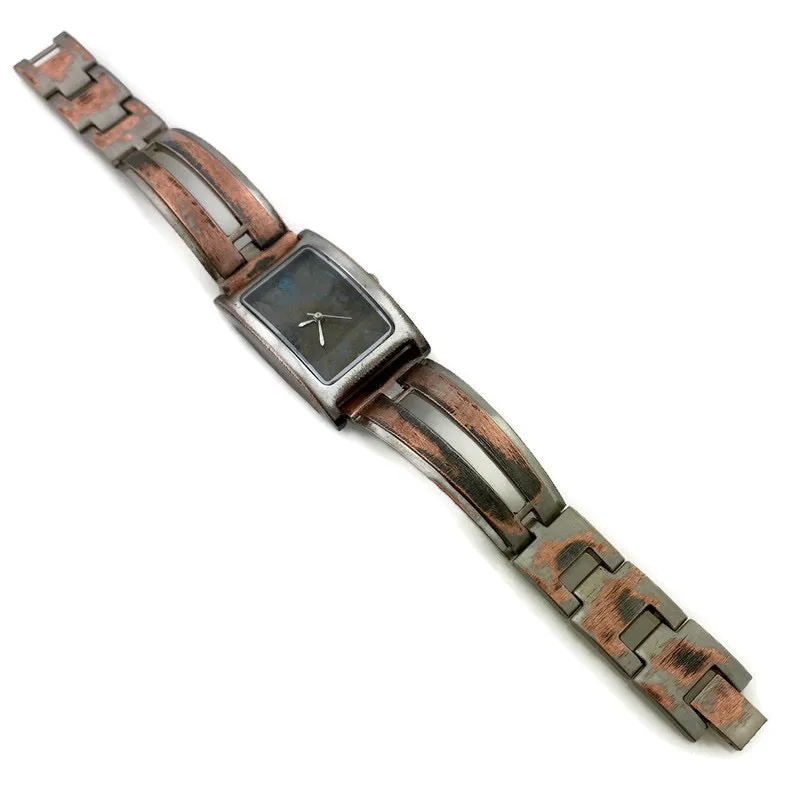 Watch With Blue Dial