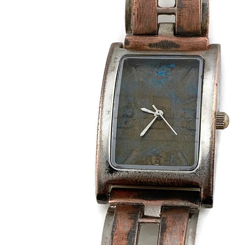 Watch With Blue Dial