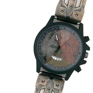 Watch with Date, Three Tone Dial