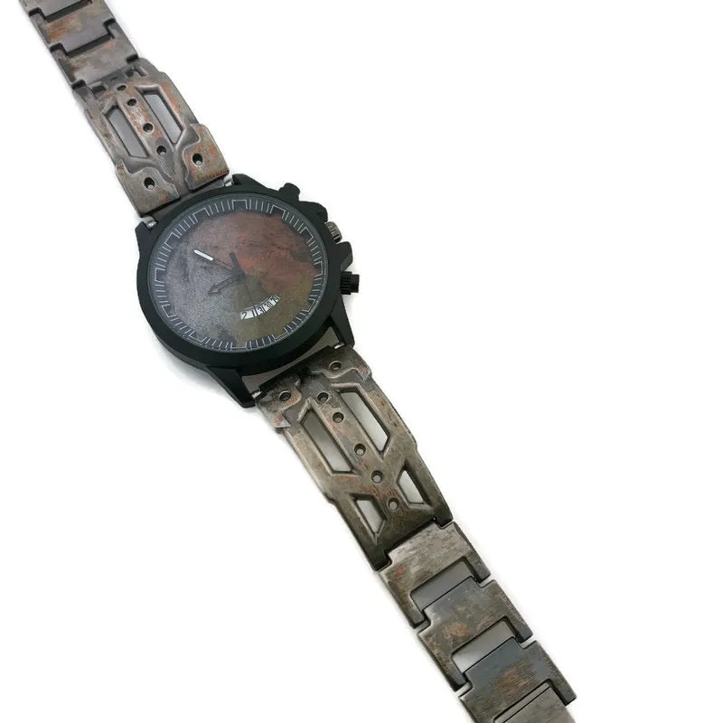 Watch with Date, Three Tone Dial