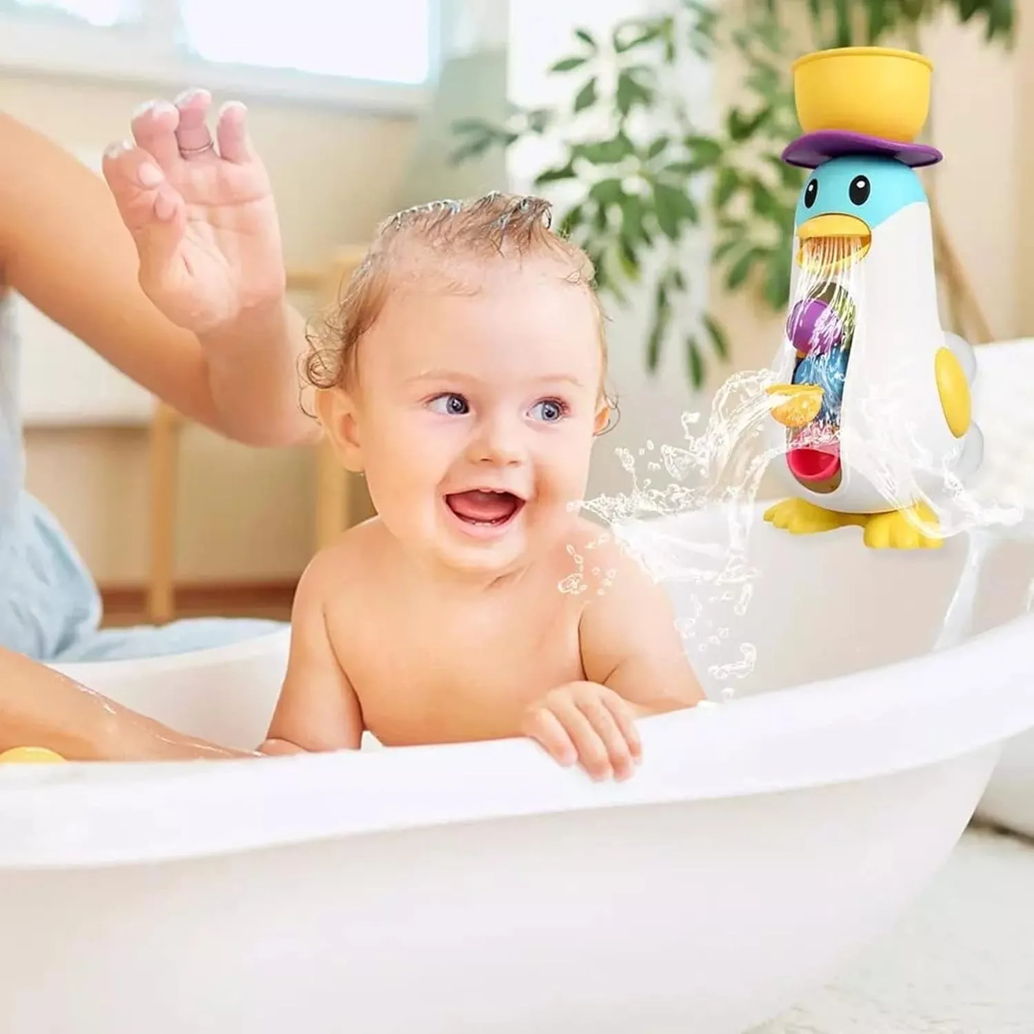 Water Wheel Toy for the Bathtub