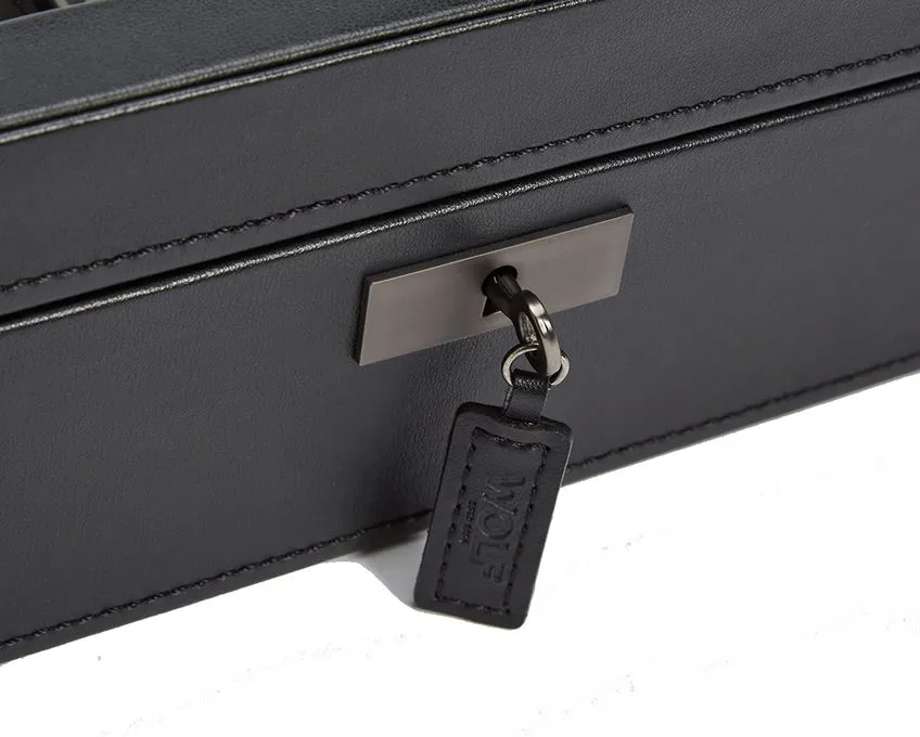 WOLF Axis 15 Piece Watch Box - Powder Coat