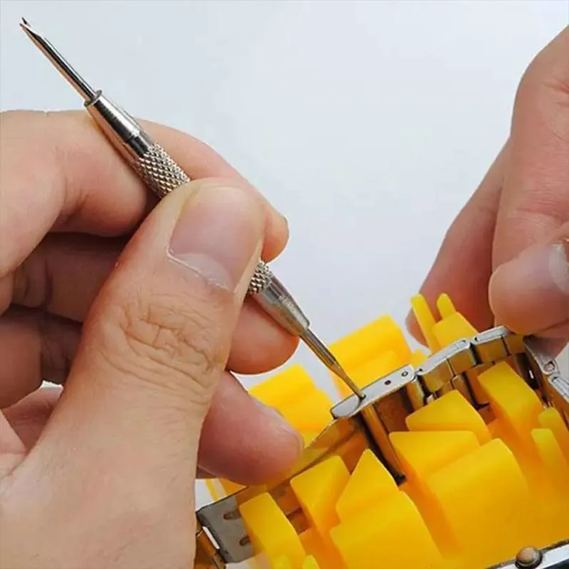 Wrist Watch Band Repair Tool Kit Spring Bar Pins Link Remover Tools Watchmakers