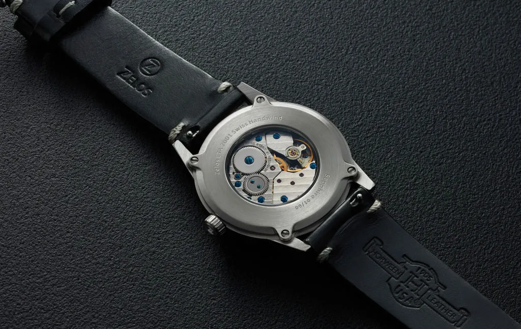 Zelos Nova Linen&nbsp;Silver - Swiss&nbsp;ETA&nbsp;7001 Top&nbsp;Grade&nbsp;Mvmt LE