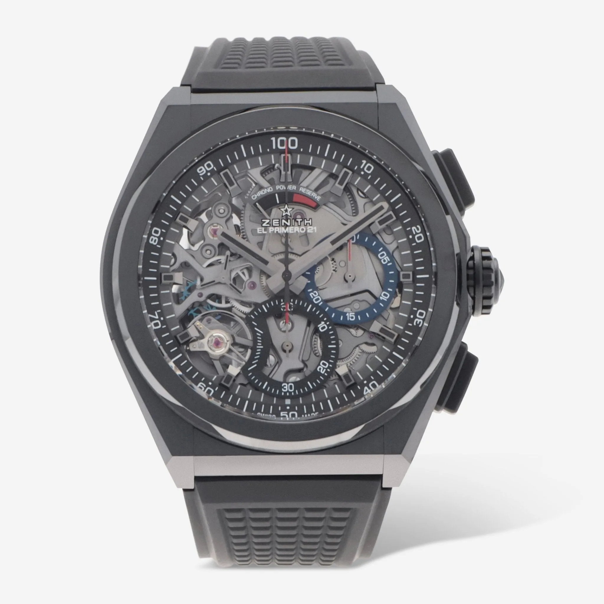 Zenith Defy El Primero 21 Ceramic Automatic Men's Watch 49.9000.9004/78.R782