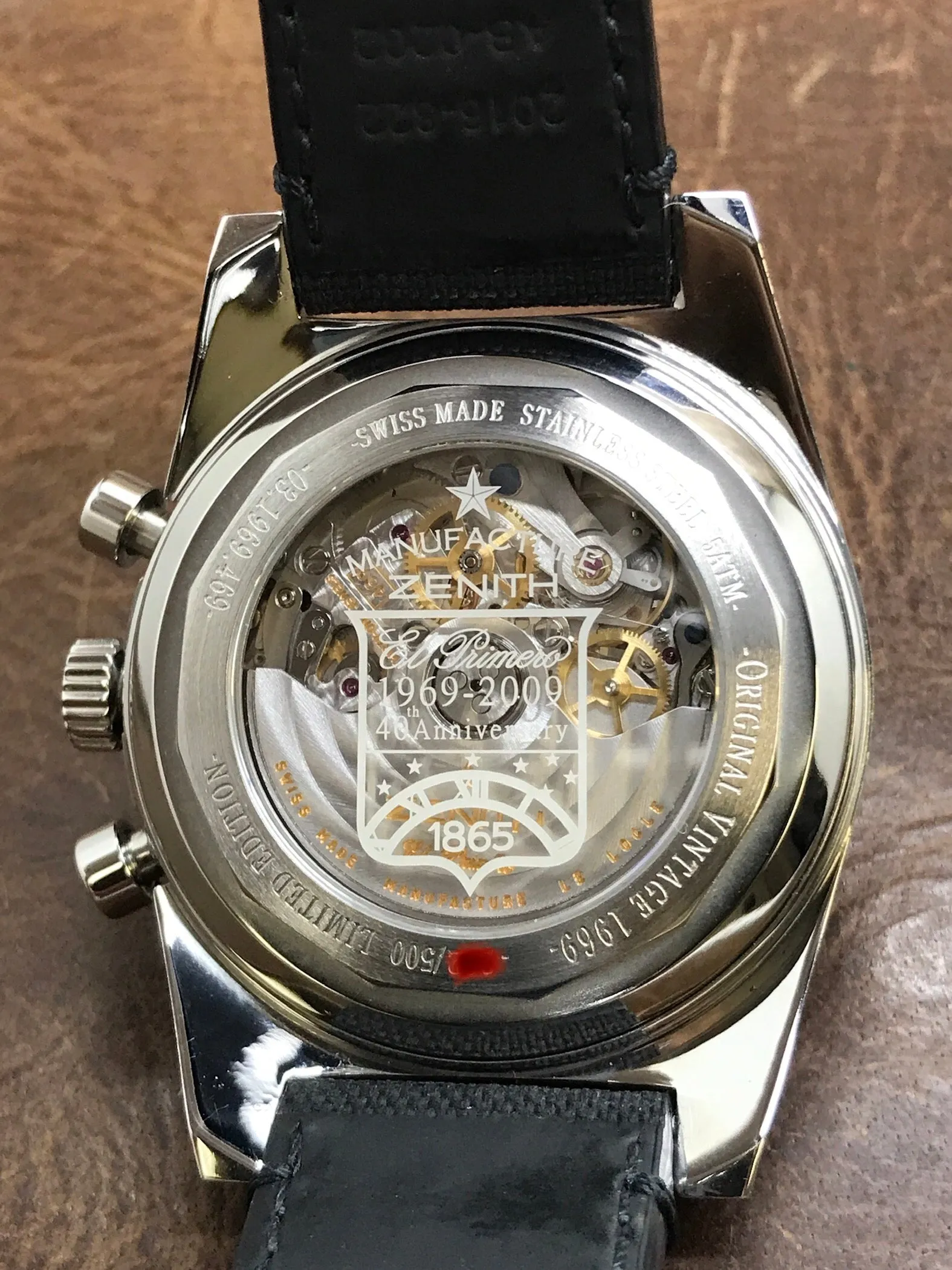 Zenith El Primero 03.1969.469 White Tricolor Dial Automatic Men's Watch