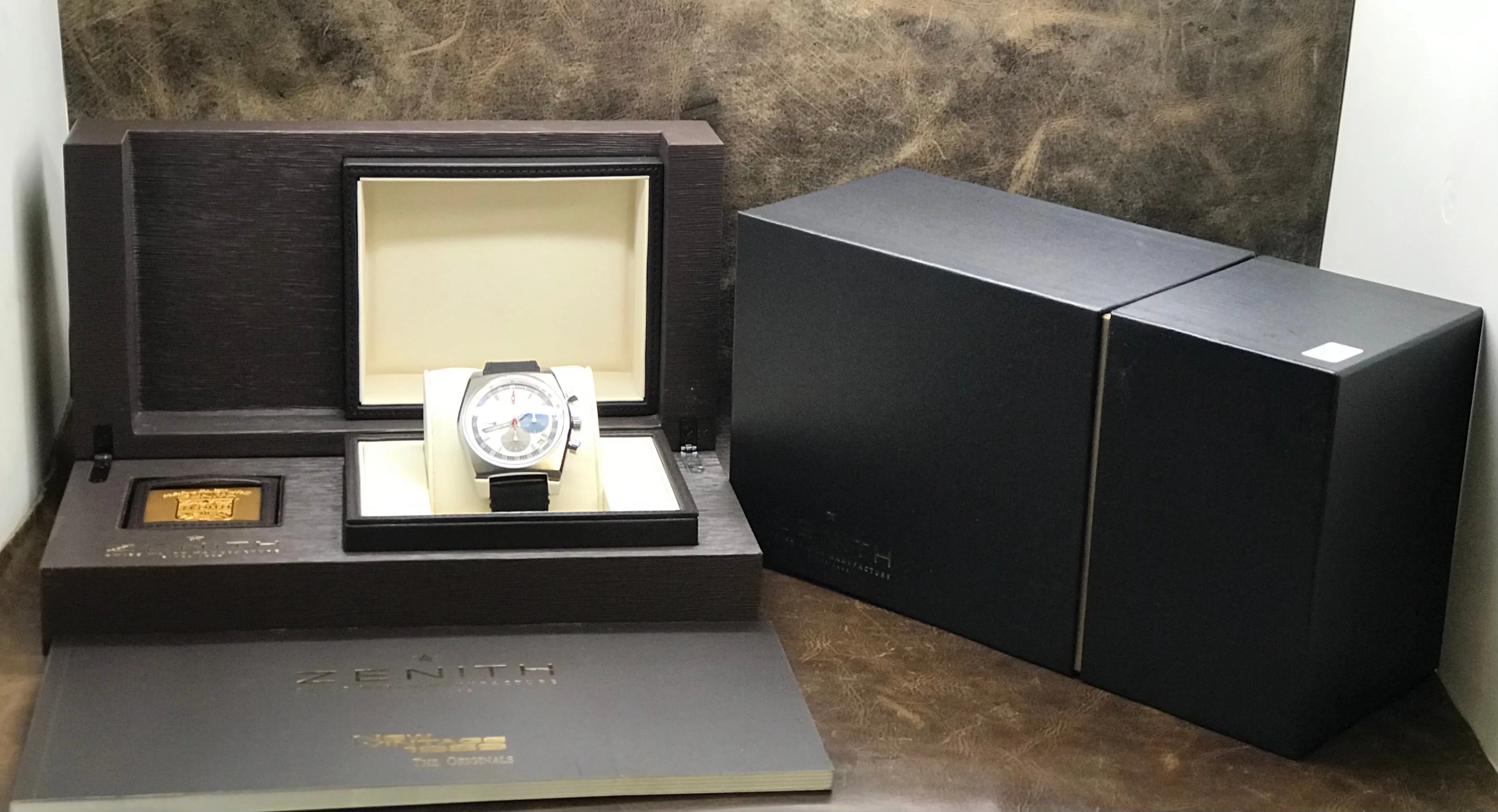 Zenith El Primero 03.1969.469 White Tricolor Dial Automatic Men's Watch