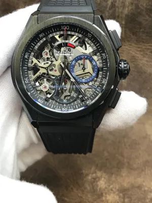 Zenith El Primero Defy El Primero 21 49.9000.9004/78.R782 Black Skeleton Dial Automatic Men's Watch